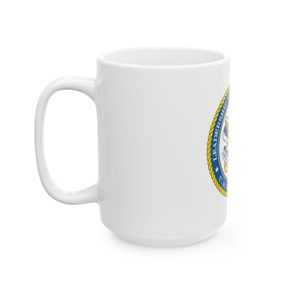 USCG LDC (U.S. Coast Guard) White Coffee Mug
