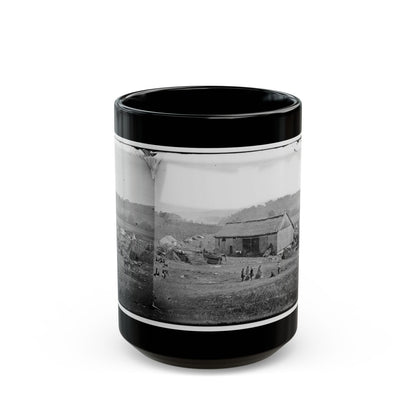 Keedysville, Md., Vicinity.  Smith's Barn, Used As A Hospital After The Battle Of Antietam (U.S. Civil War) Black Coffee Mug