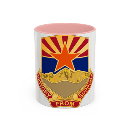 198 Regional Support Group (U.S. Army) Accent Coffee Mug