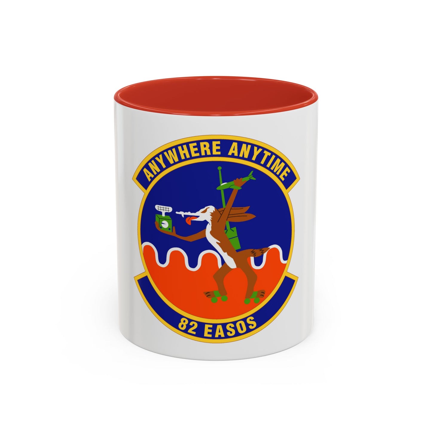 82d Expeditionary Air Support Operations Squadron (U.S. Air Force) Accent Coffee Mug