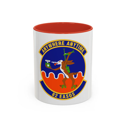 82d Expeditionary Air Support Operations Squadron (U.S. Air Force) Accent Coffee Mug