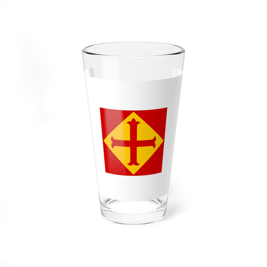 CEDA flag (Spain) Pint Glass 16oz