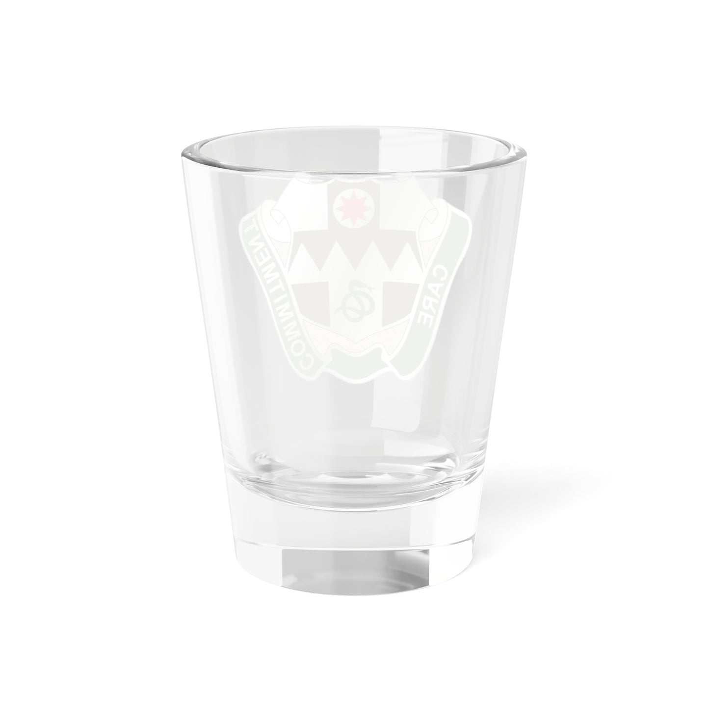 Verre à liqueur du bataillon médical 423 (armée américaine) 1,5 oz