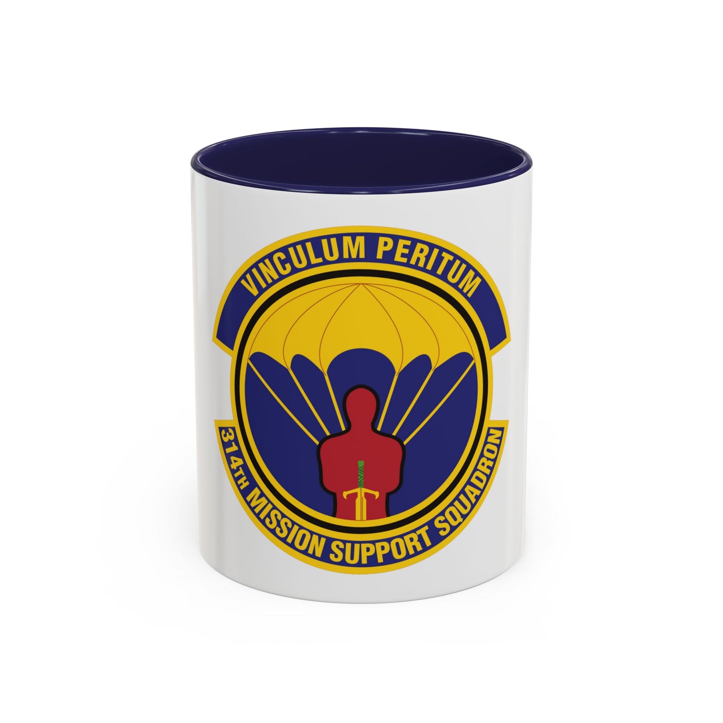 314th Mission Support Squadron (U.S. Air Force) Accent Coffee Mug