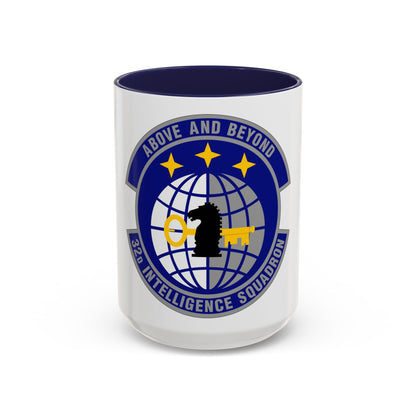 32 Intelligence Squadron AFISRA (U.S. Air Force) Accent Coffee Mug