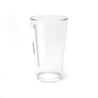 Flag of Oriszentpeter (Hungary) Pint Glass 16oz