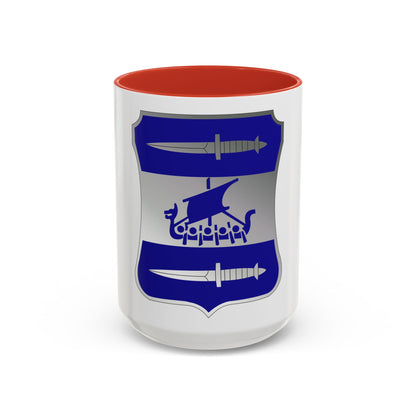 2 Infantry Battalion (U.S. Army) Accent Coffee Mug