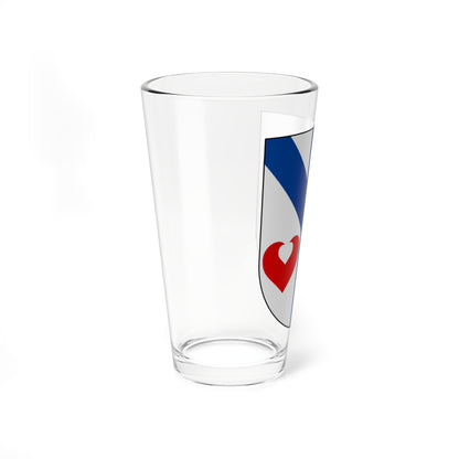 Östra Ny församling vapen (Sweden) (Coat of Arms) Pint Glass 16oz
