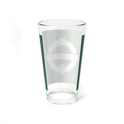 Flag of Moriya Ibaraki no text (Japan) Pint Glass 16oz