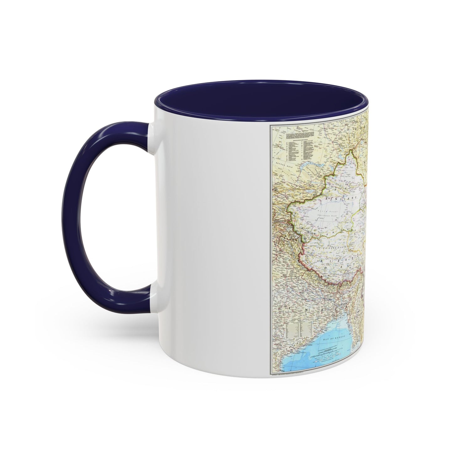 Tasse à café décorative Chine - République populaire (1980) (carte)