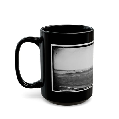 Aquia Creek Landing, Virginia. View Of Federal Supply Depot (U.S. Civil War) Black Coffee Mug