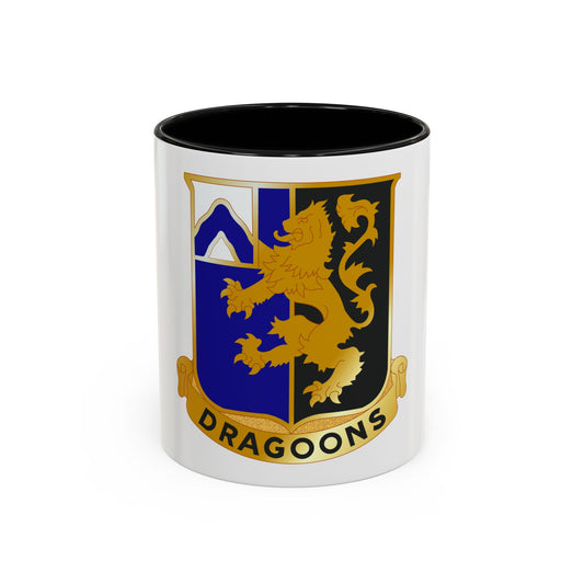 48th Infantry Regiment (U.S. Army) Accent Coffee Mug