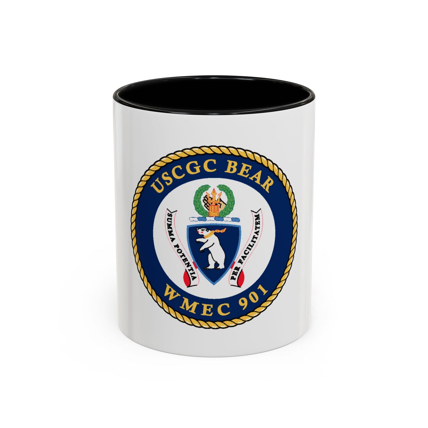 USCGC Bear WMEC 901 (U.S. Coast Guard) Accent Coffee Mug