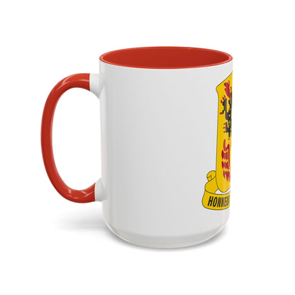 81 Airborne Antiaircraft Artillery Battalion (U.S. Army) Accent Coffee Mug