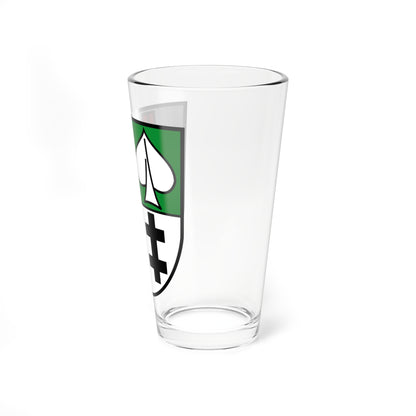 DEU Bietzen COA (Germany) (Coat of Arms) Pint Glass 16oz