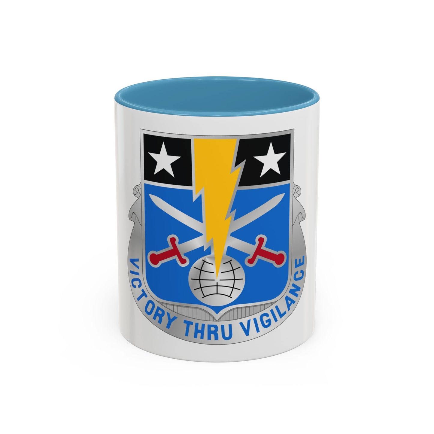 108 Military Intelligence Battalion (U.S. Army) Accent Coffee Mug