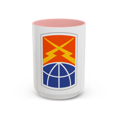 160 Signal Brigade (U.S. Army) Accent Coffee Mug