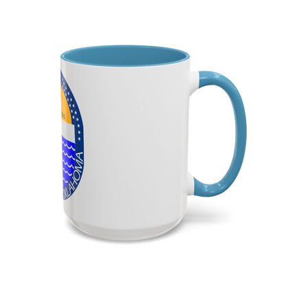 Seal of Tulsa Oklahoma - Accent Coffee Mug