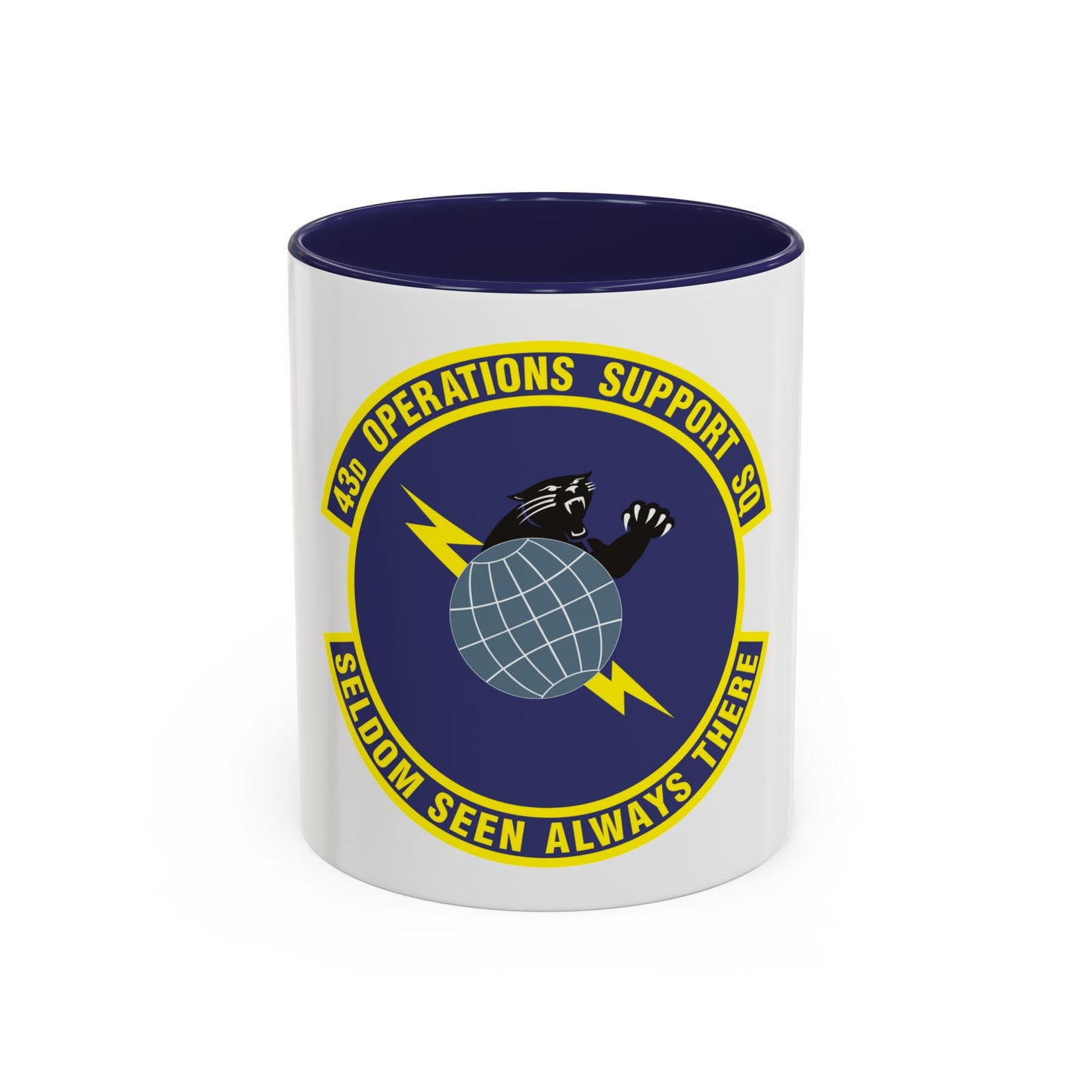 43d Operations Support Squadron (U.S. Air Force) Accent Coffee Mug