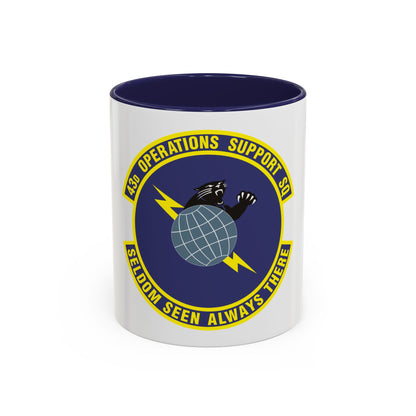 43d Operations Support Squadron (U.S. Air Force) Accent Coffee Mug