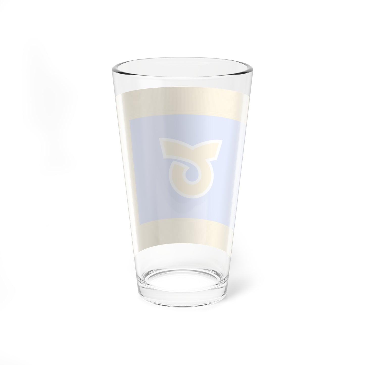 Flag of Toi Hokkaido 1968-2004 fringed (Japan) Pint Glass 16oz