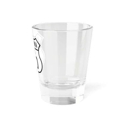 US 50 California 1948 (California) (Road Sign) Shot Glass 1.5oz