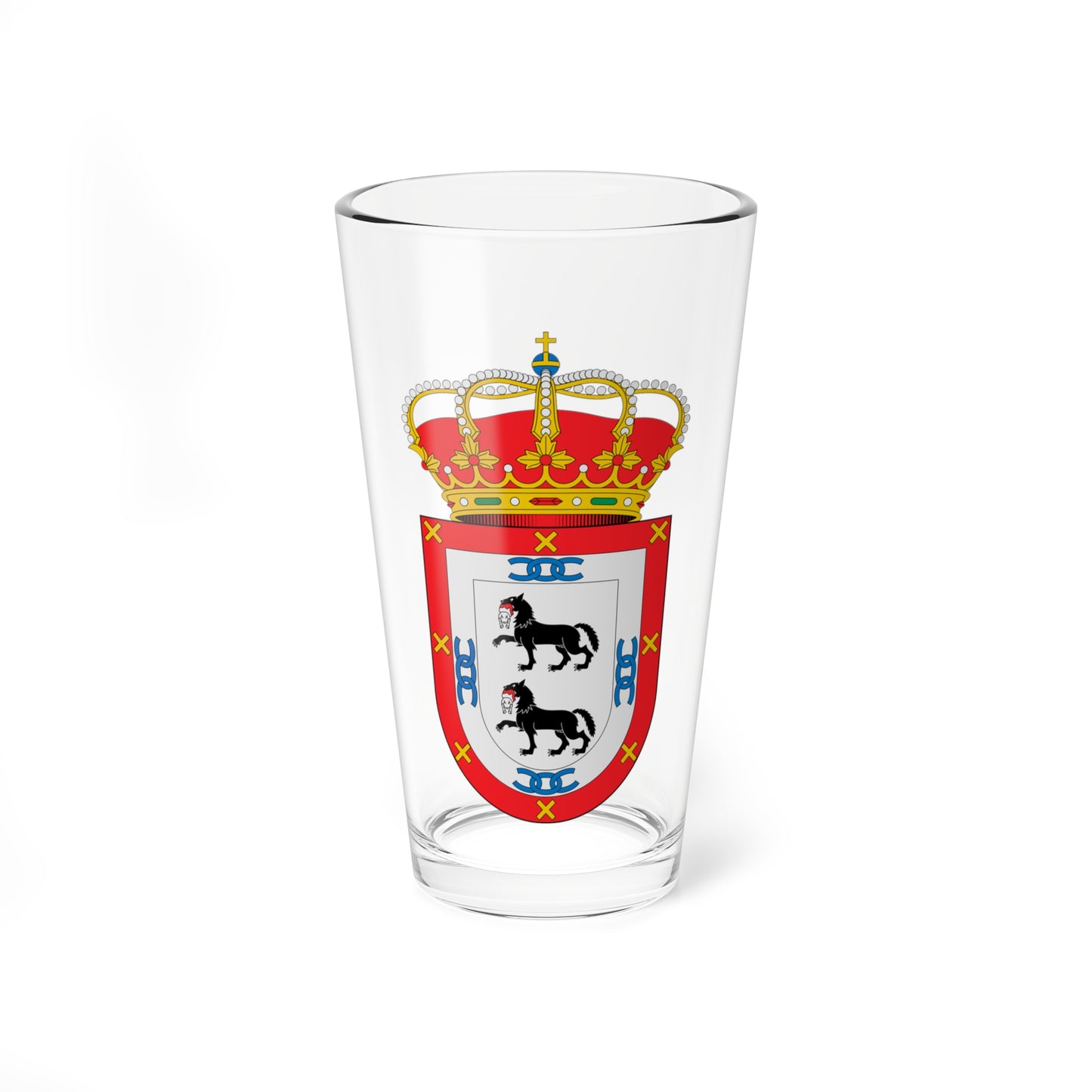 Escudo de Adamuz Córdoba (Spain) (Coat of Arms) Pint Glass 16oz