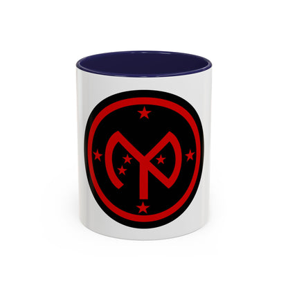 27th Infantry Division SSI (U.S. Army) Accent Coffee Mug