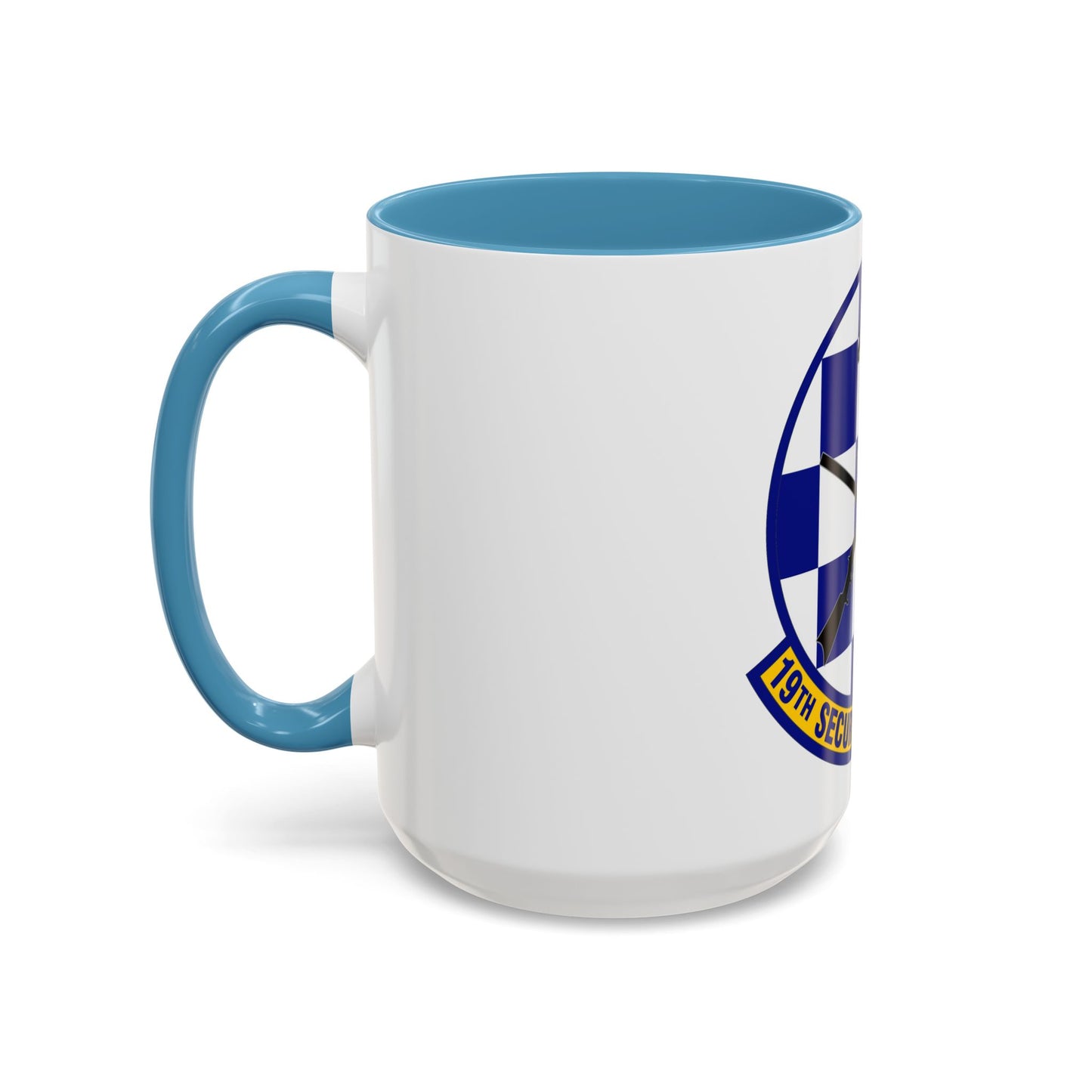 19 Security Forces Squadron AMC (U.S. Air Force) Accent Coffee Mug