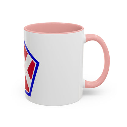 55th Sustainment Brigade (U.S. Army) Accent Coffee Mug