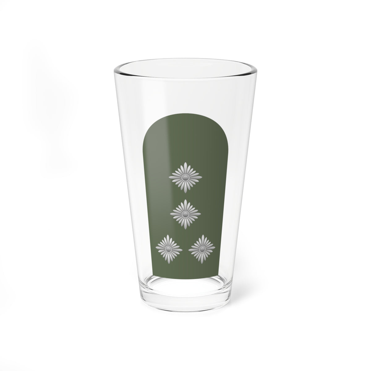 Dienstgrad Bundeswehr Heer 241 Stabshauptmann (Germany) (Military Rank) Pint Glass 16oz