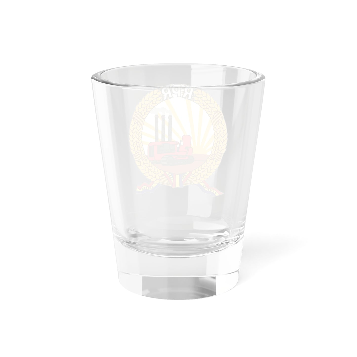 Coat of arms of Romania (January-March 1948) - Shot Glass 1.5oz