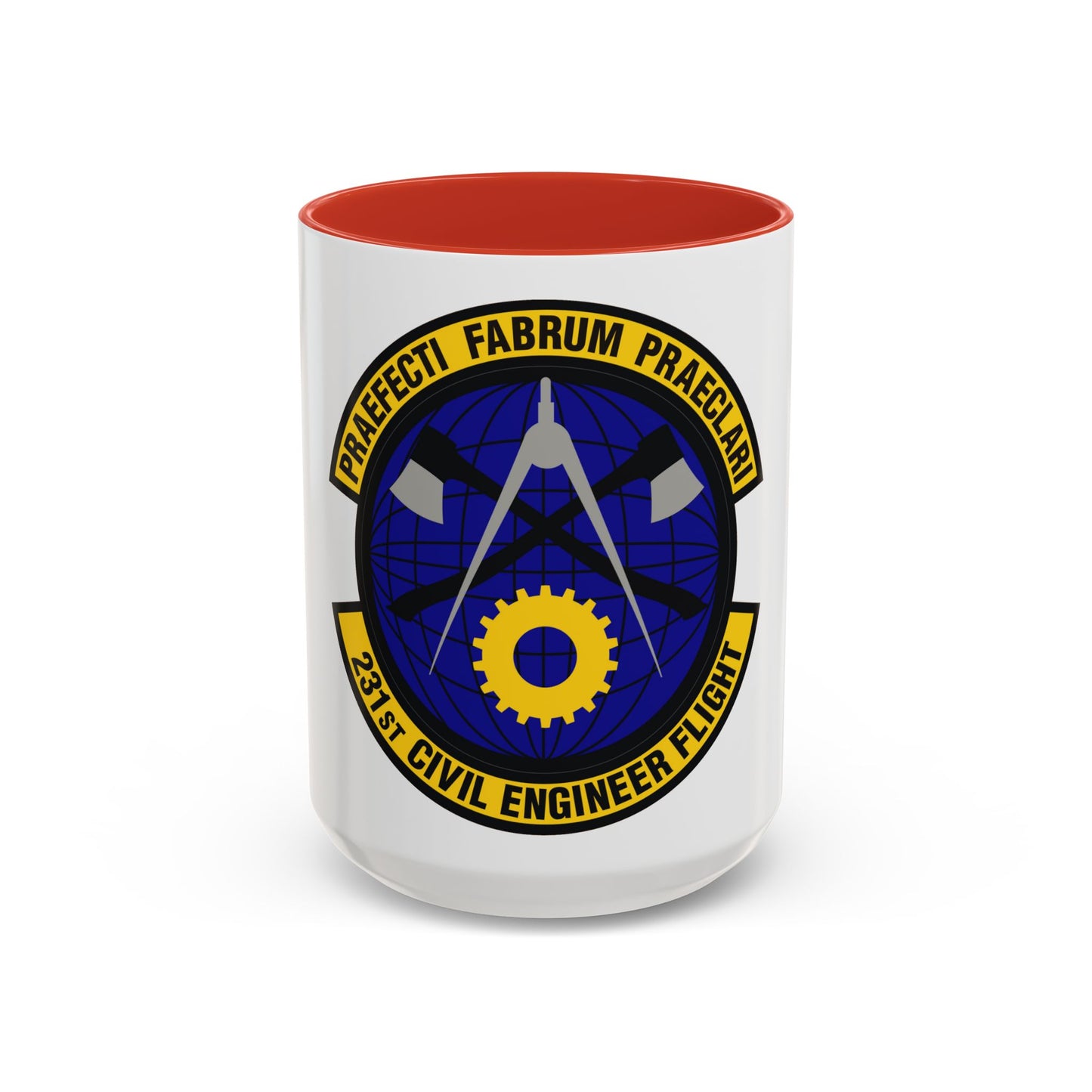 231st Civil Engineer Flight (U.S. Air Force) Accent Coffee Mug