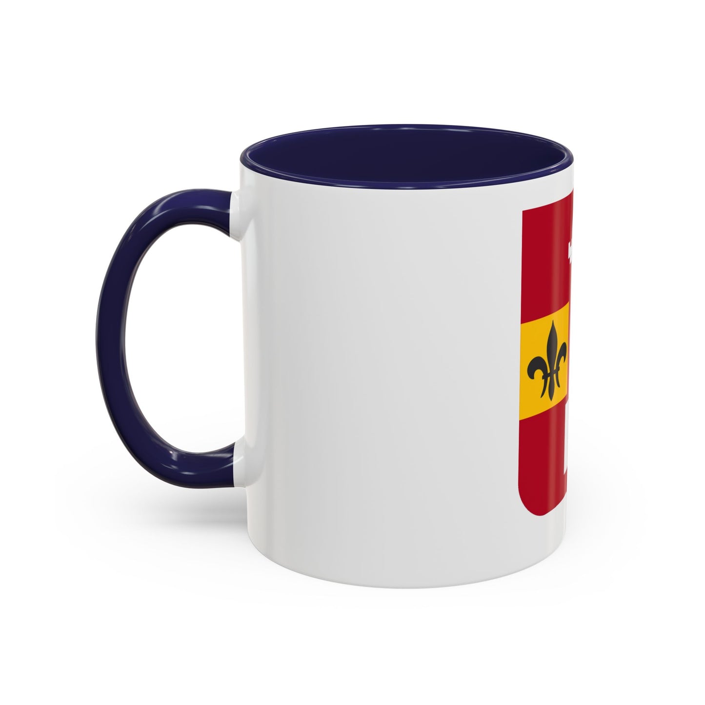 740th Antiaircraft Artillery Gun Battalion v2 (U.S. Army) Accent Coffee Mug