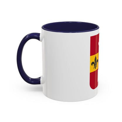 740th Antiaircraft Artillery Gun Battalion v2 (U.S. Army) Accent Coffee Mug