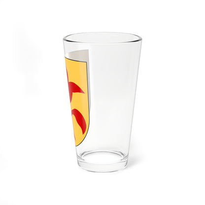 Uppvidinge härad vapen (Sweden) (Coat of Arms) Pint Glass 16oz