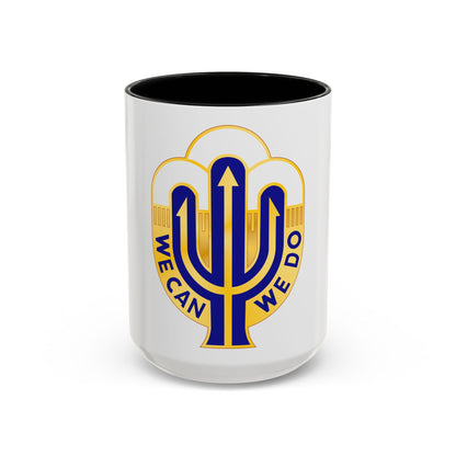 158 Maneuver Enhancement Brigade 2 (U.S. Army) Accent Coffee Mug