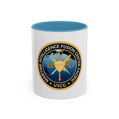 USCG MIFC PAC (U.S. Coast Guard) Accent Coffee Mug