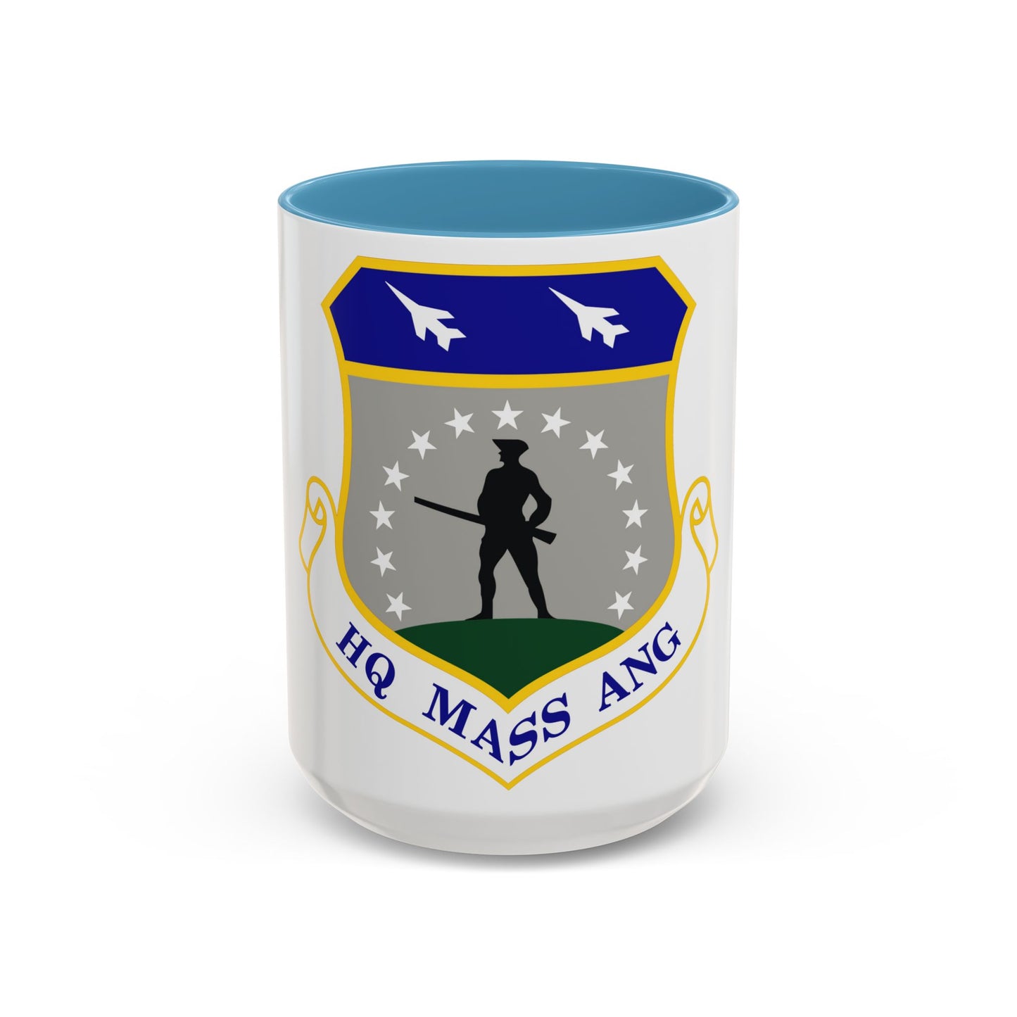 Headquarters Massachusetts Air National Guard (U.S. Air Force) Accent Coffee Mug