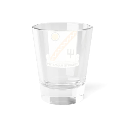 Verre à liqueur du 118e bataillon de transmissions (armée américaine) 1,5 oz