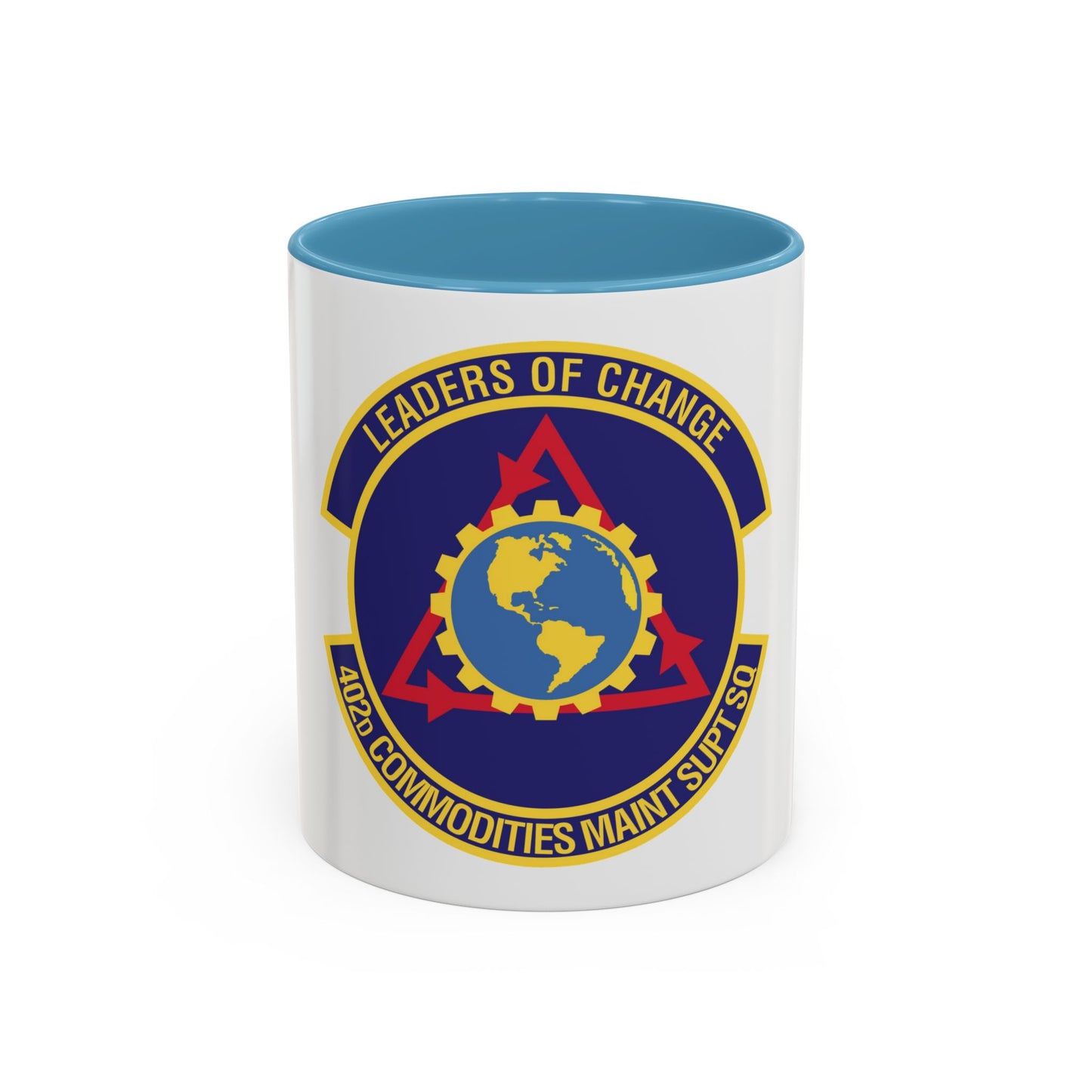 402d Commodities Maintenance Support Squadron (U.S. Air Force) Accent Coffee Mug