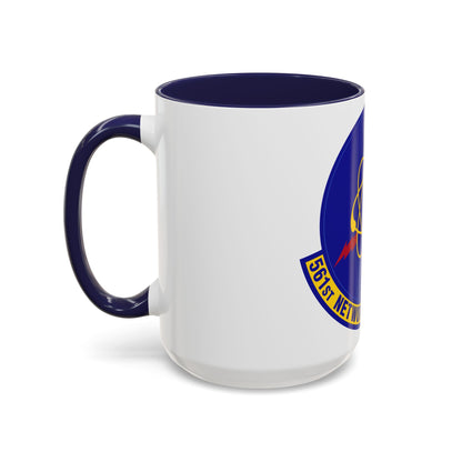 561 Network Operations Squadron ACC (U.S. Air Force) Accent Coffee Mug