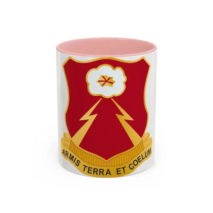 149th Antiaircraft Artillery Automatic Weapons Battalion (U.S. Army) Accent Coffee Mug 11oz Pink - Go Mug Yourself