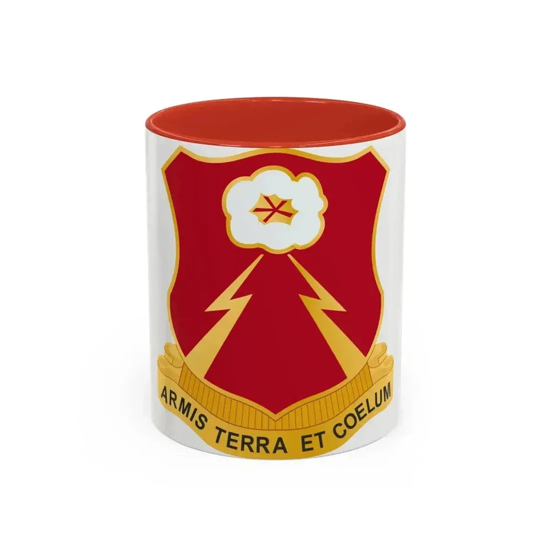 149th Antiaircraft Artillery Automatic Weapons Battalion (U.S. Army) Accent Coffee Mug 11oz Red - Go Mug Yourself