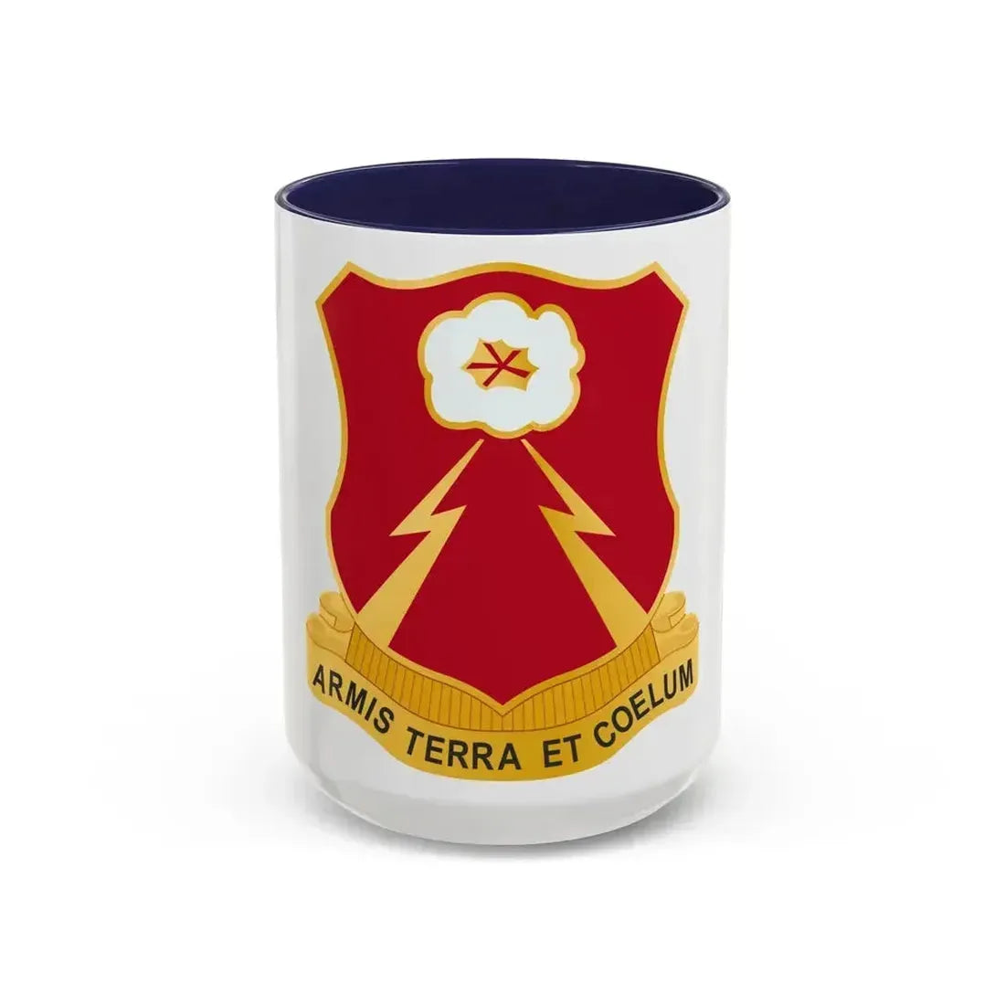 149th Antiaircraft Artillery Automatic Weapons Battalion (U.S. Army) Accent Coffee Mug 15oz Navy - Go Mug Yourself