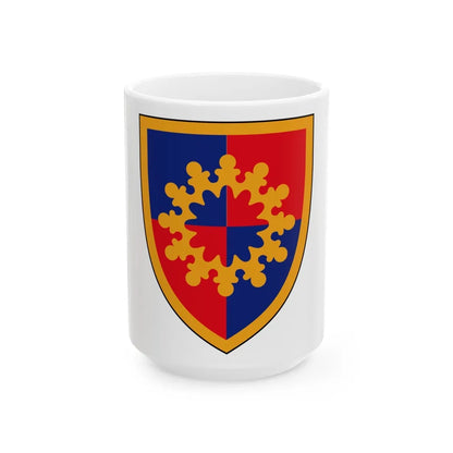 149th Maneuver Enhancement Brigade (U.S. Army) White Coffee Mug-15oz-Go Mug Yourself