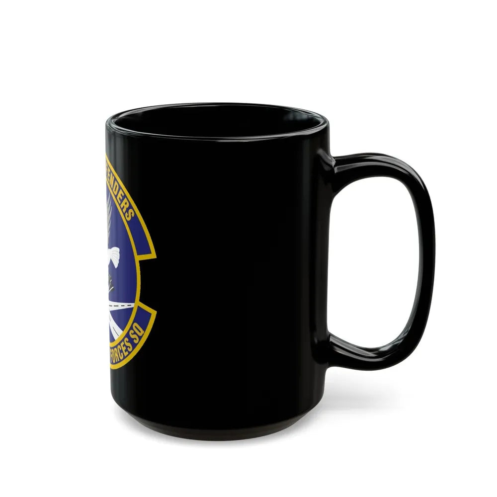 149th Security Forces Squadron (U.S. Air Force) Black Coffee Mug-Go Mug Yourself