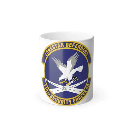 149th Security Forces Squadron (U.S. Air Force) Color Changing Coffee Mug 11oz - Go Mug Yourself