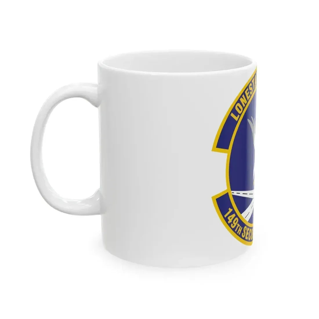 149th Security Forces Squadron (U.S. Air Force) White Coffee Mug - Go Mug Yourself