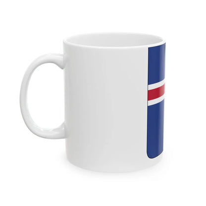 Coat of arms of Iceland 2 - White Coffee Mug-Go Mug Yourself